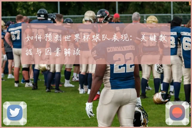 如何预测世界杯球队表现：关键数据与因素解读